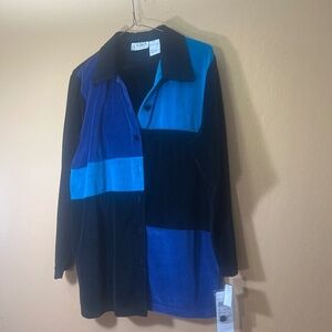 Erika Velour Casual Top and Pants with tags